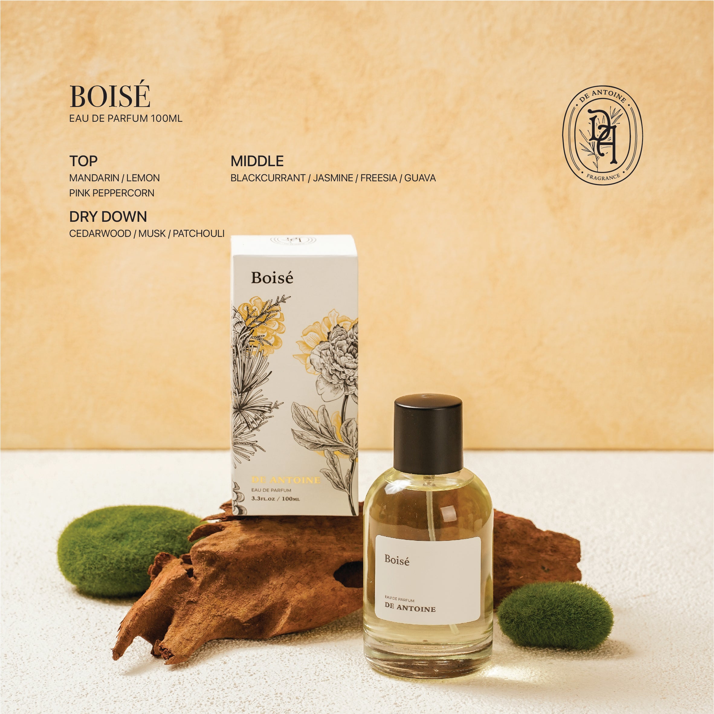 De Antoine Eau De Parfume Boise - 100ml