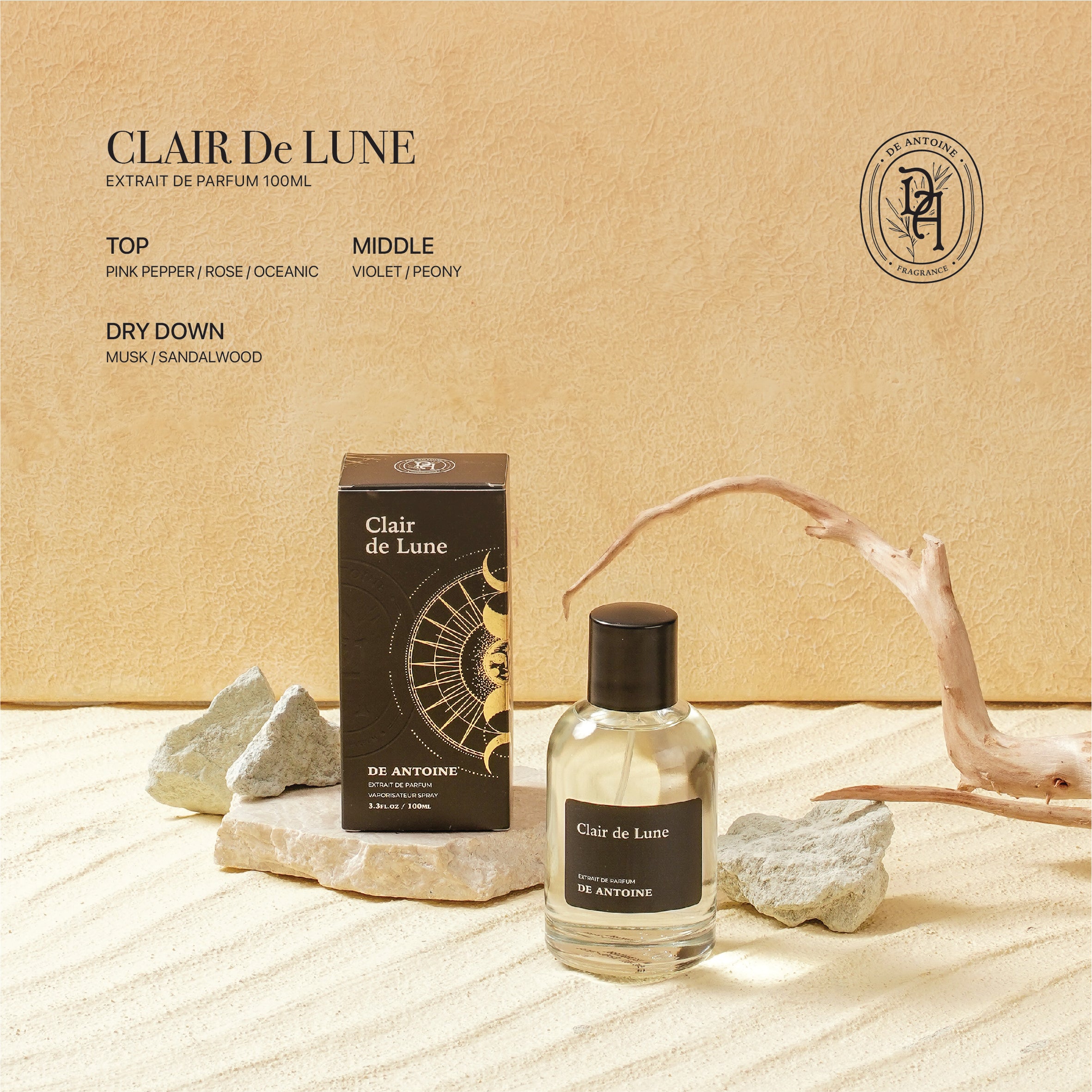 De Antoine Extrait De Parfume Clair De Lune - 100ml