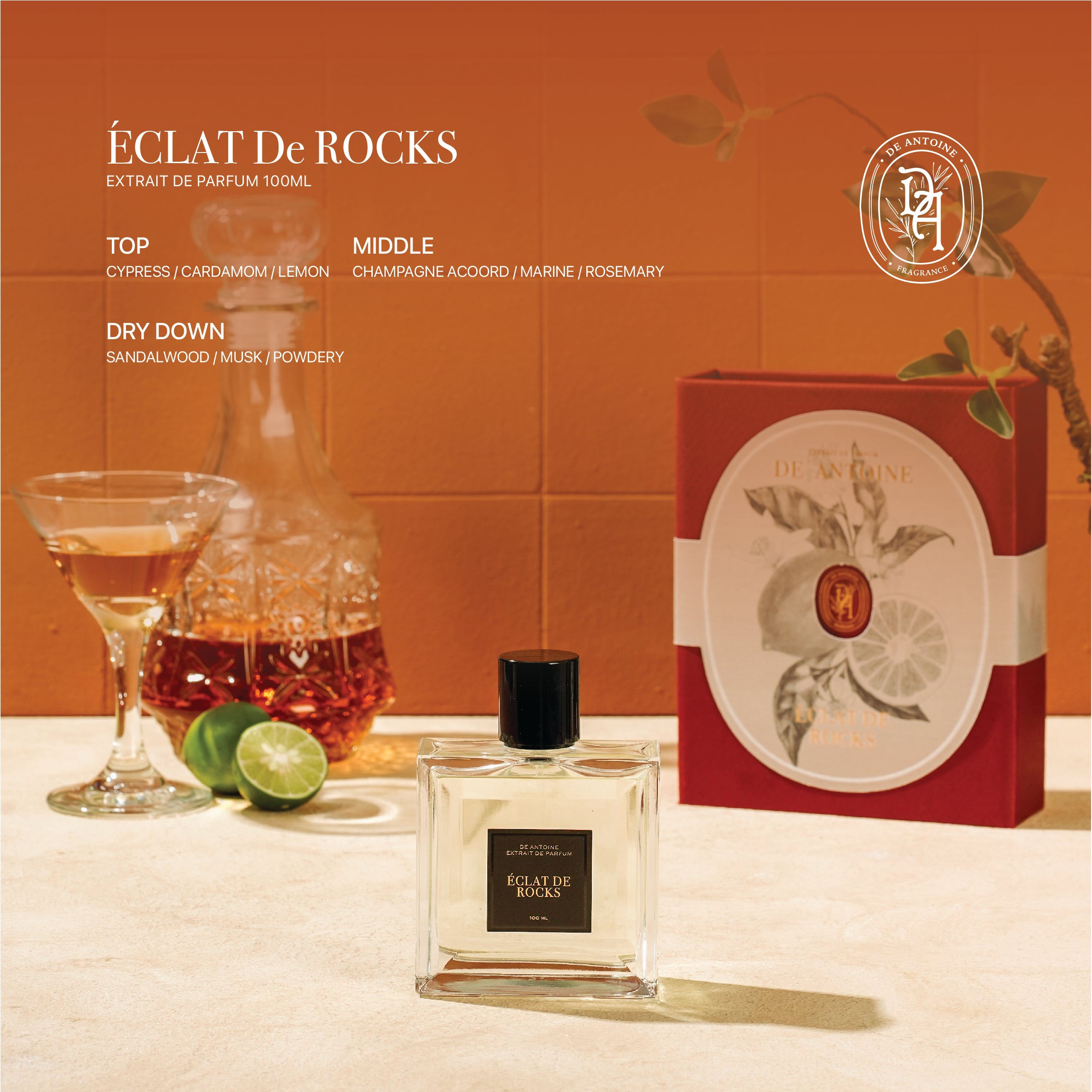 De Antoine Extrait De Parfume Eclat De Rocks - 100ml