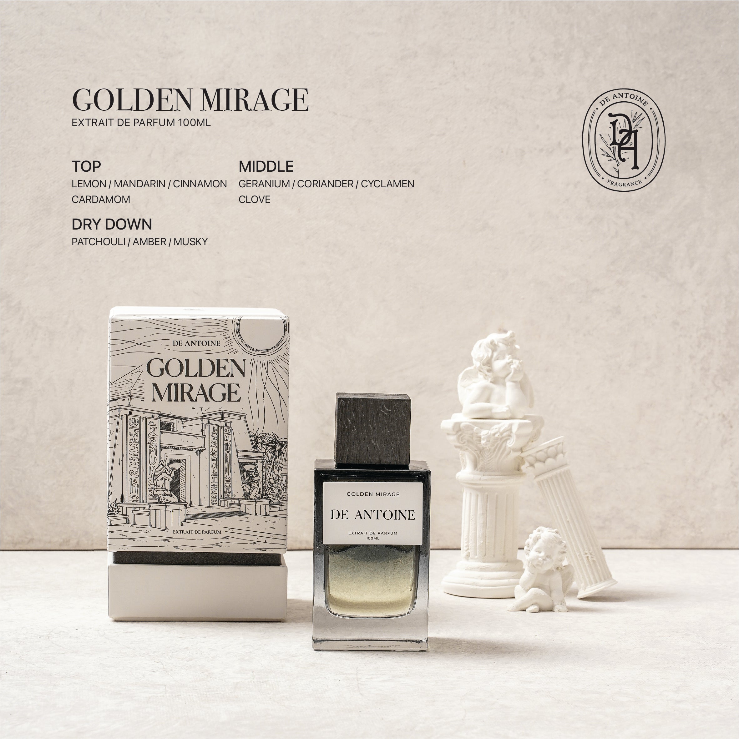 De Antoine Extrait De Parfume Golden Mirage