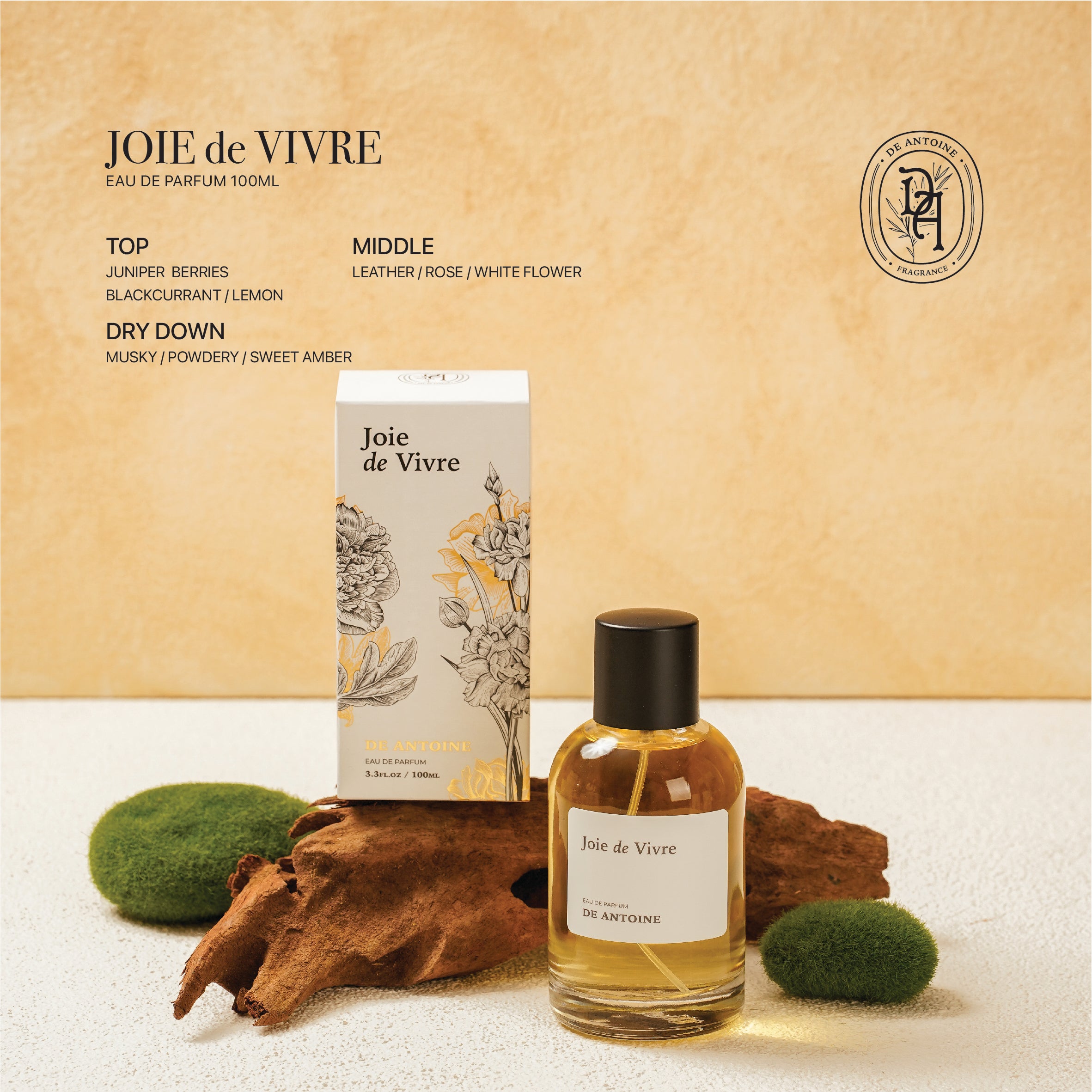 De Antoine Eau De Parfume Joie De Vivre - 100ml