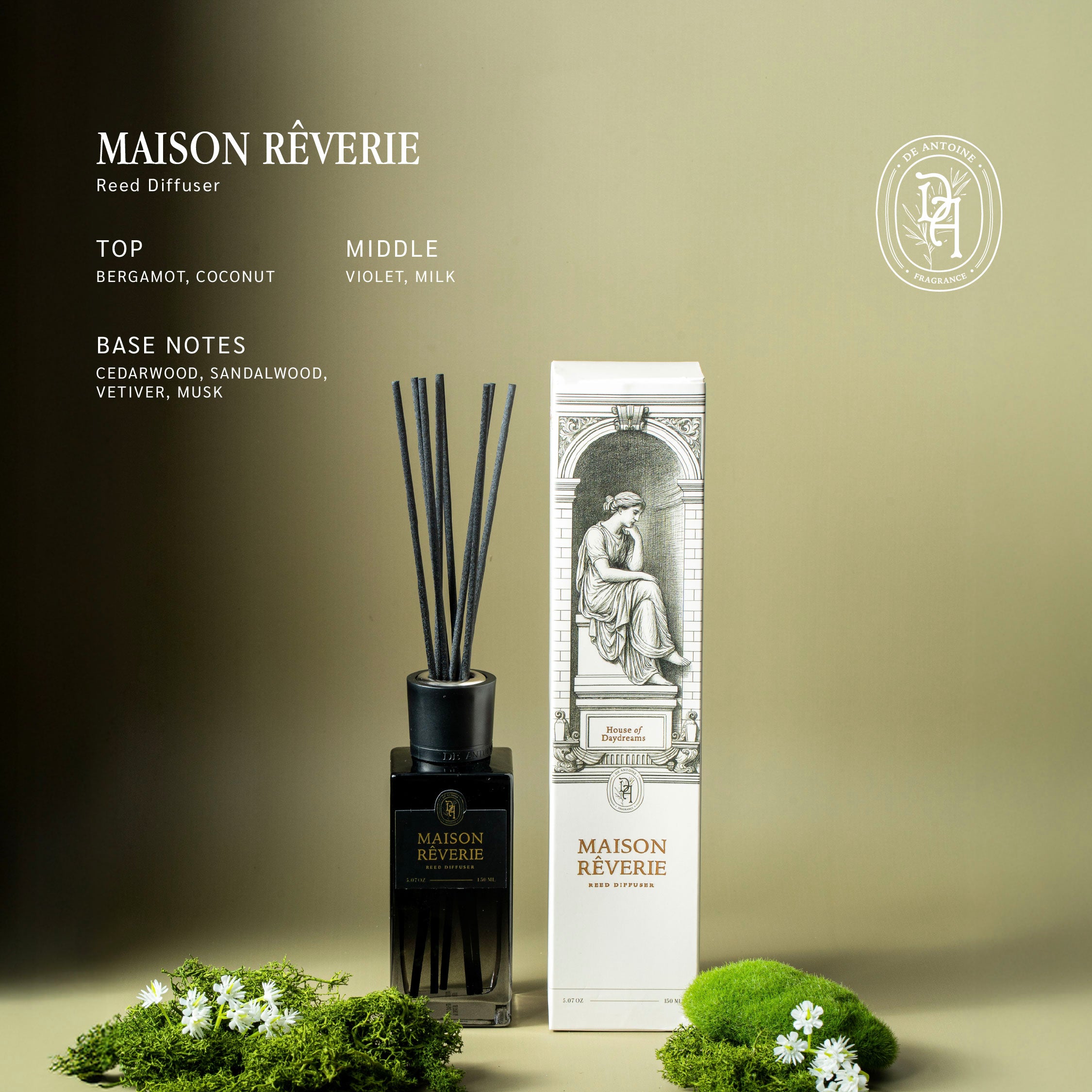 De Antoine Reed Diffuser Maison Reverie 150ml