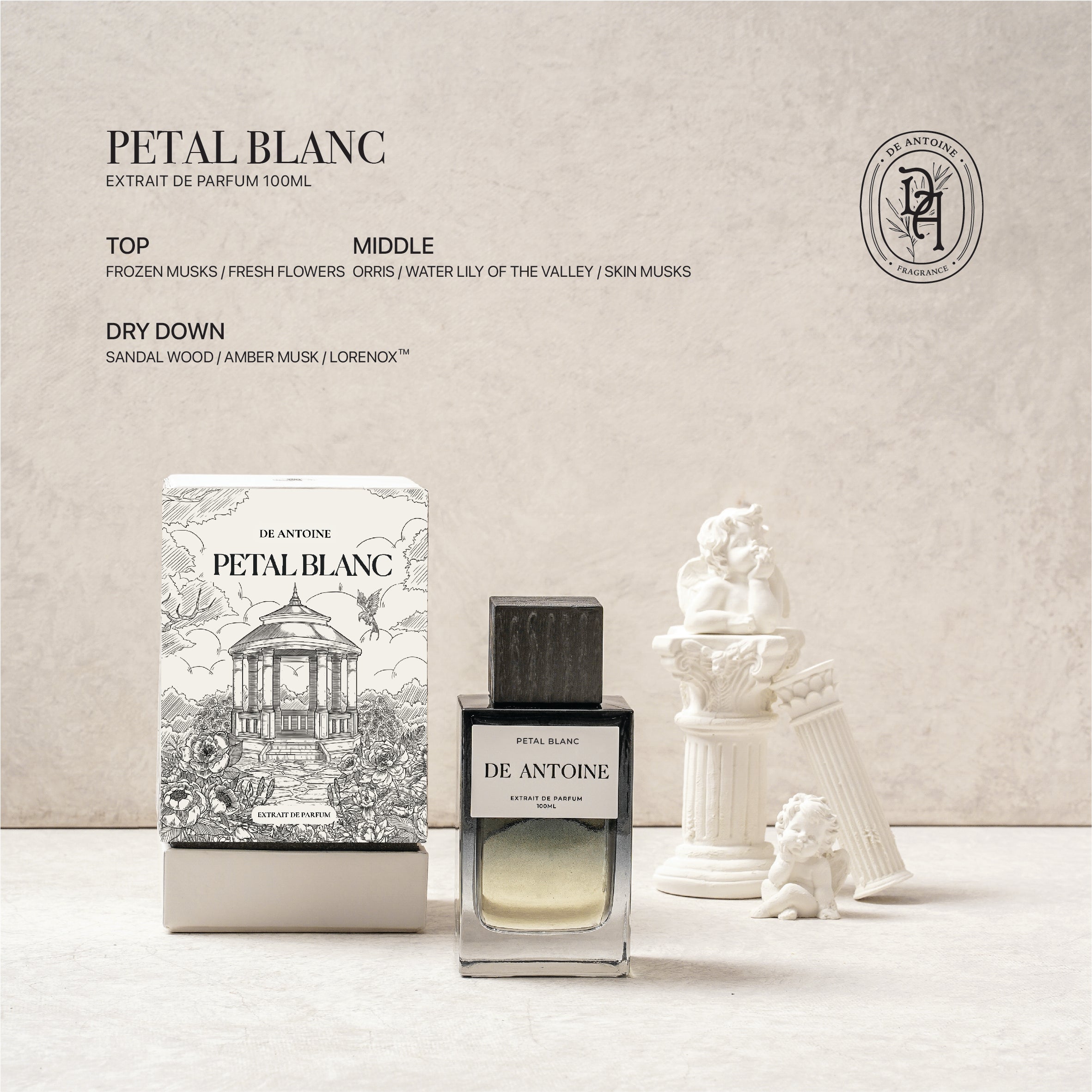 De Antoine Extrait De Parfume Petal Blanc